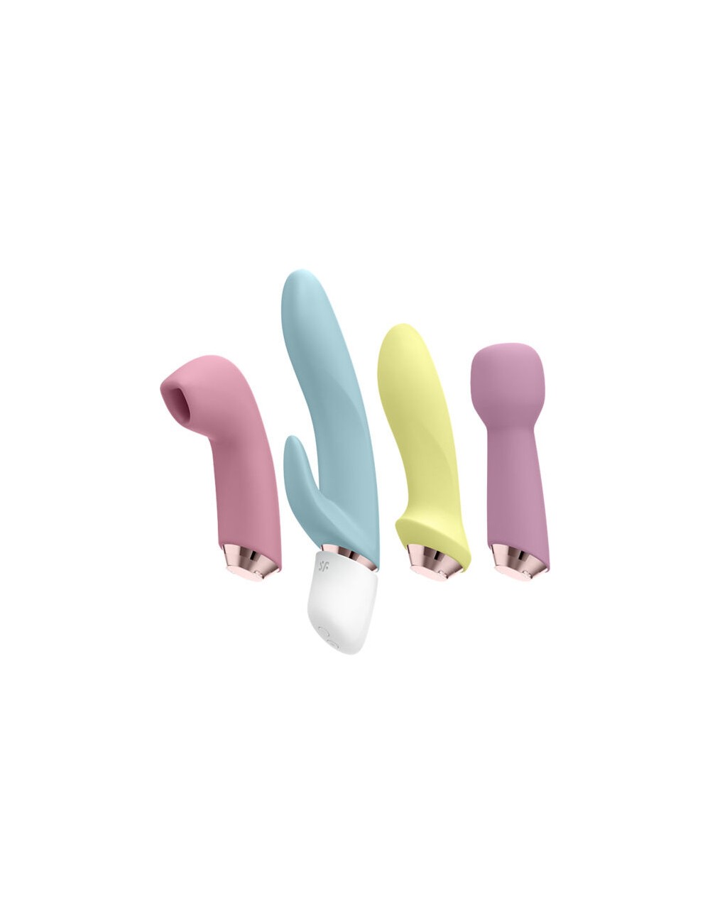 SATISFYER MARVELOUS FOUR - VIBRATOR & LUFTPULSSET