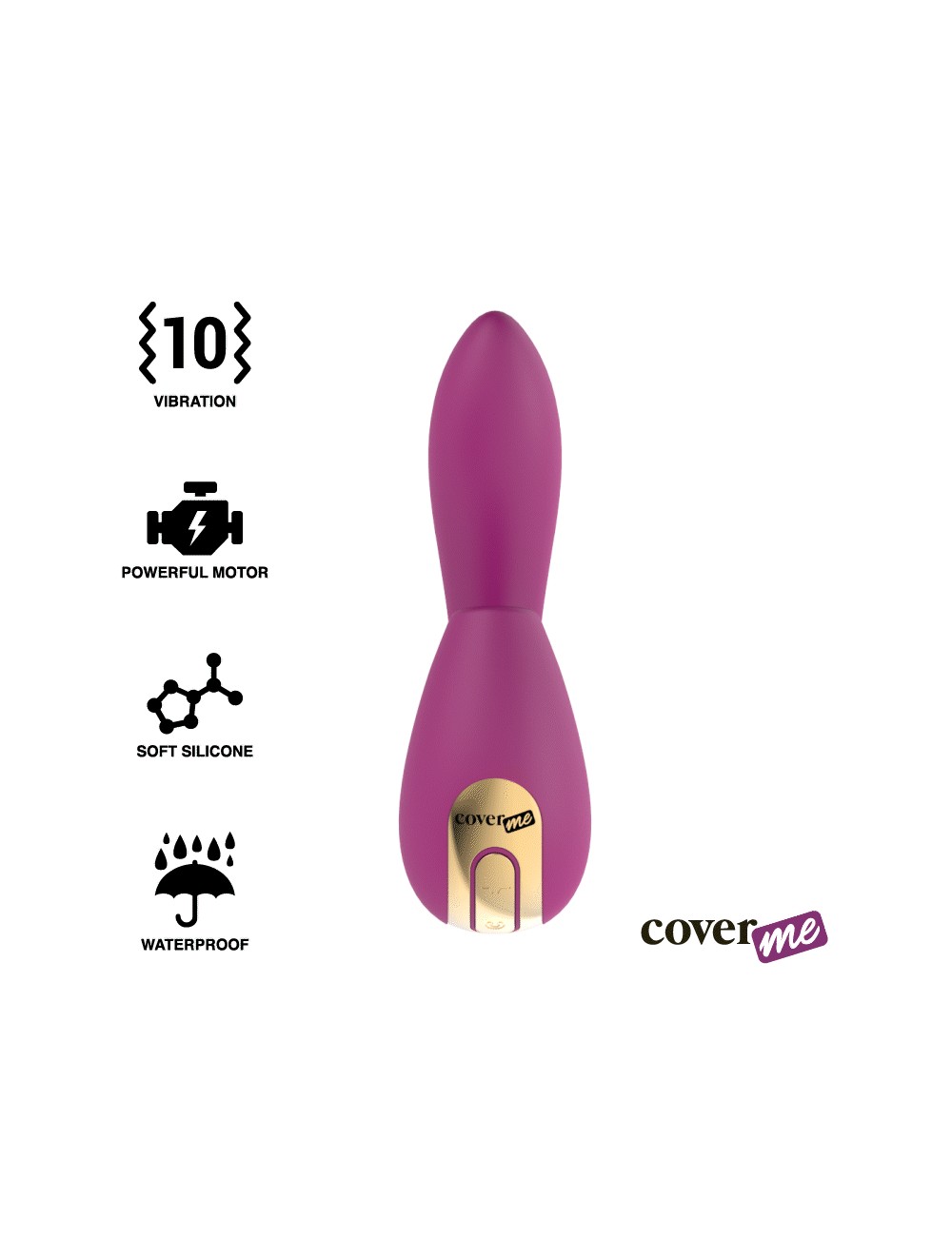 COVERME CLITORAL & G-SPOT STIMULATOR COVERME CLITORAL & G-SPOT STIMULATOR