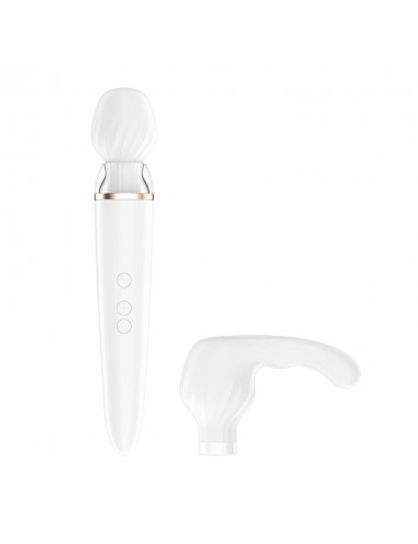 SATISFYER - DOUBLE WANDER APP WEISS