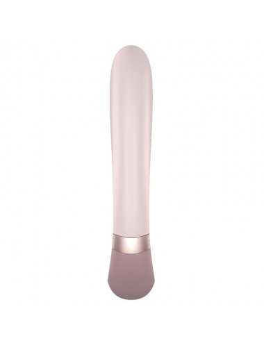 SATISFYER HEAT WAVE VIBRATOR APP - PINK