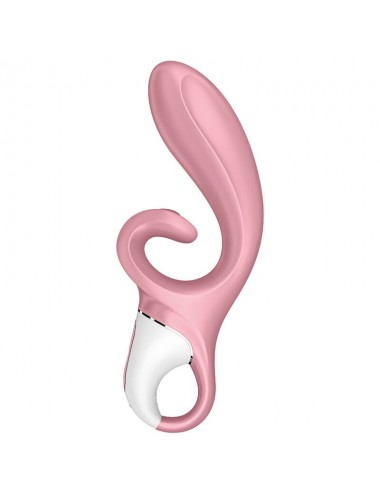 SATISFYER HUG ME RABBIT VIBRATOR APP - PINK