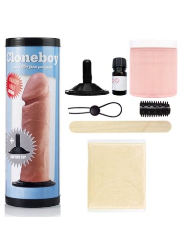 CLONEBOY DILDO & SAUGKAPPE ROSA