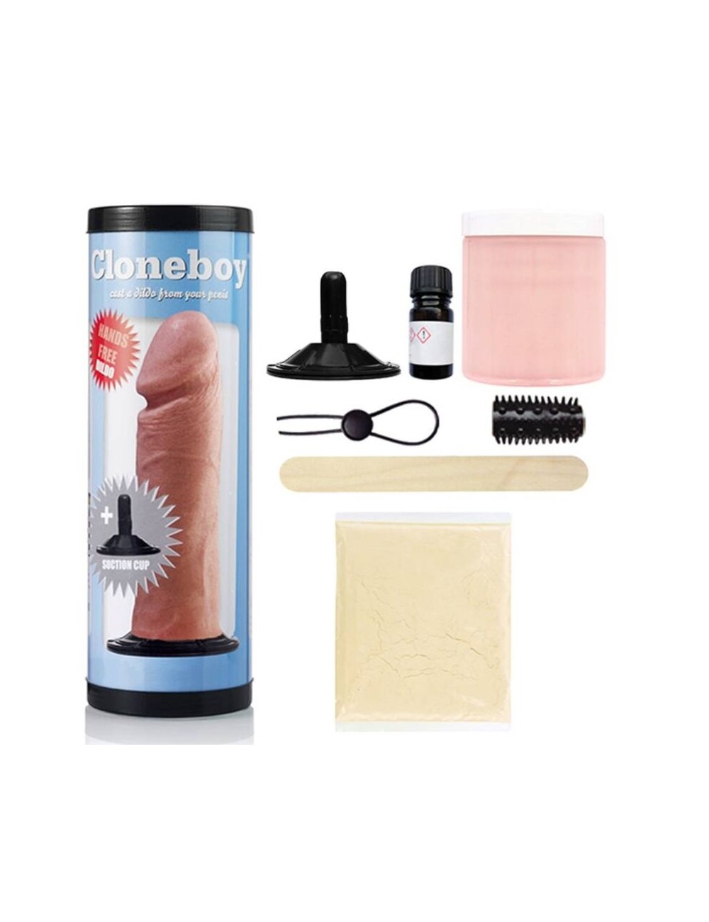 CLONEBOY DILDO & SAUGKAPPE ROSA CLONEBOY DILDO & SAUGKAPPE ROSA
