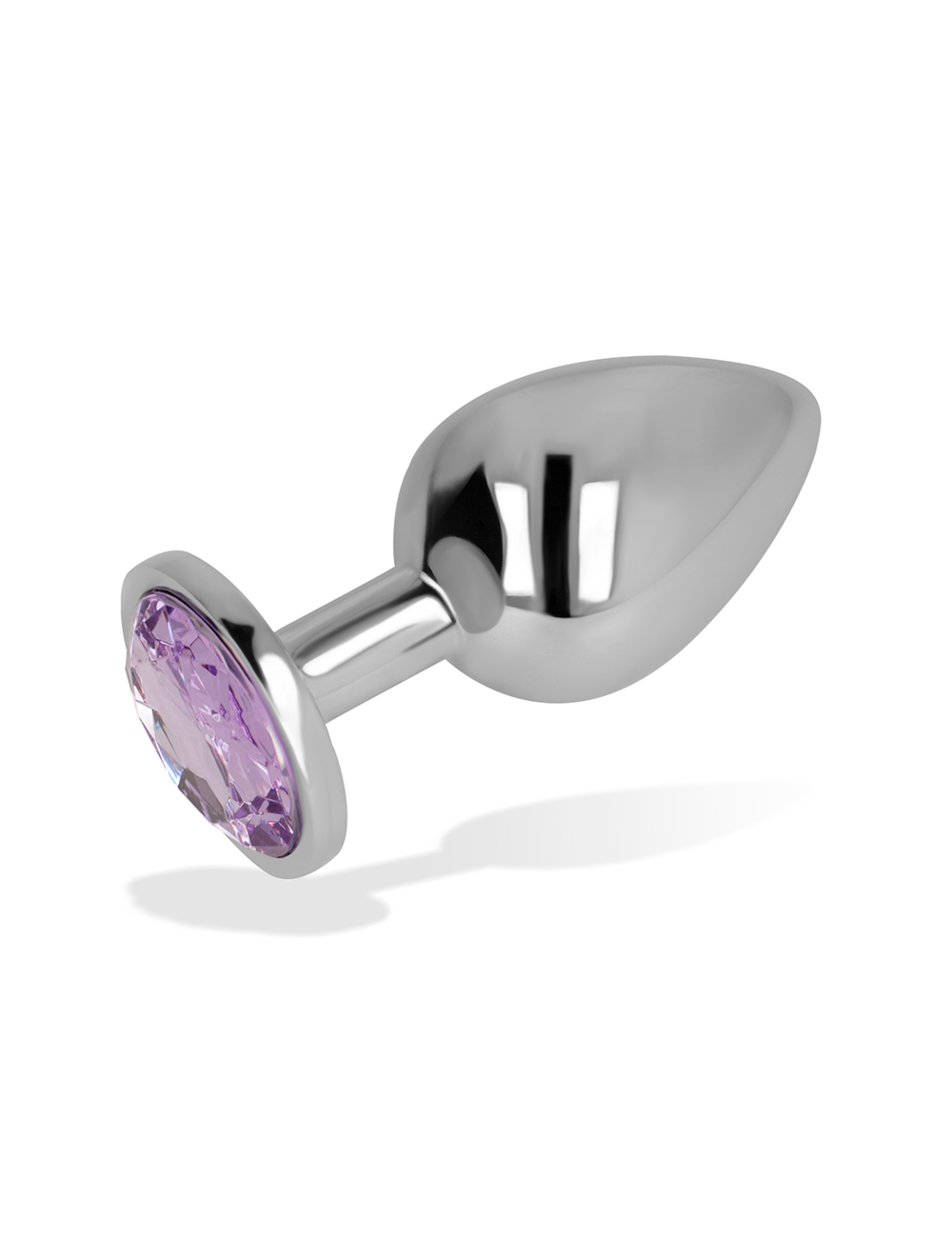 OHMAMA ANAL PLUG METAL VIOLET 8 CM