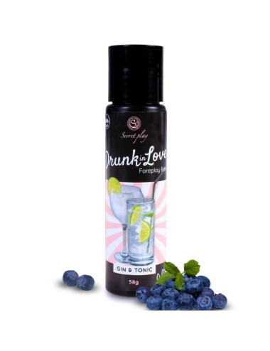 SECRET PLAY DRUNK IN LIEBE GIN & TONIC LUBRICANT 60 ML