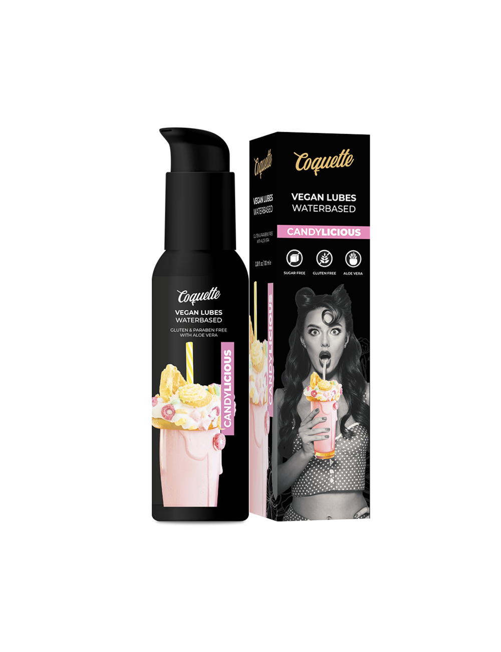 COQUETTE CHIC DESIRE PREMIUM EXPERIENCE 100ML VEGAN LUBES CANDYLICIOUS