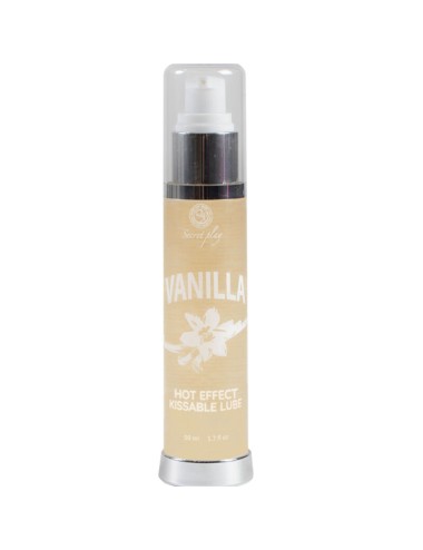 SECRETPLAY LUBRICANT 2-1 HEAT EFFECT VANILLA 50ML