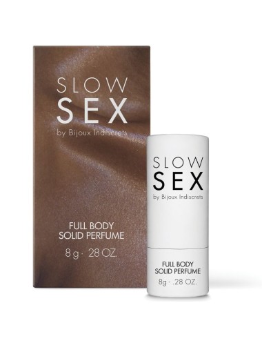 BIJOUX SLOW SEX FULL BODY SOLID PARFUME 8 GR