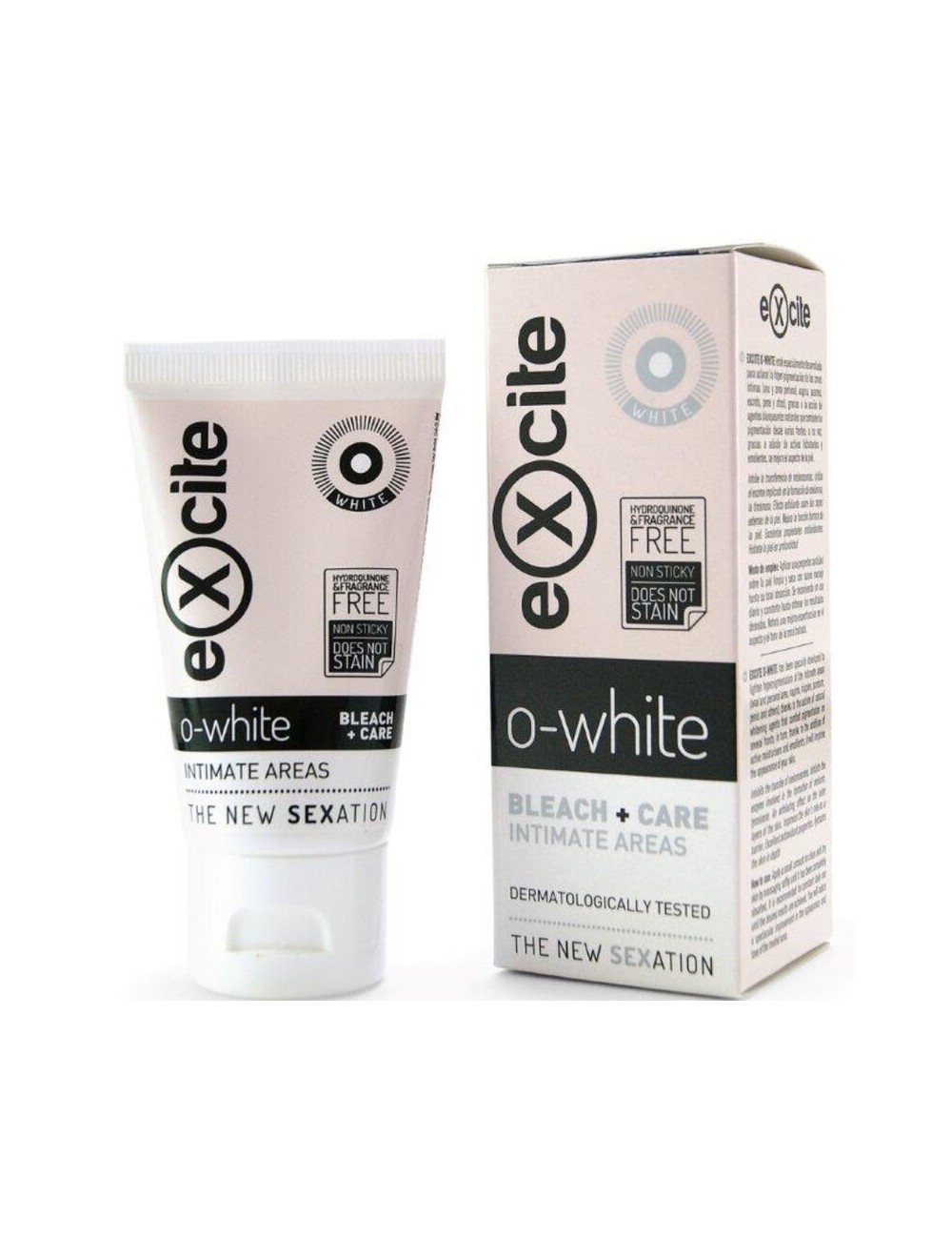 EXCITE - O WHITE BLEACH + CARE INTIMBEREICH 50 ML