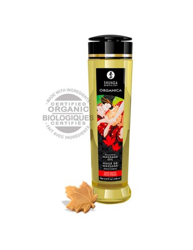 SHUNGA KISSABLE MASSAGE OIL ORGANICA 240ML