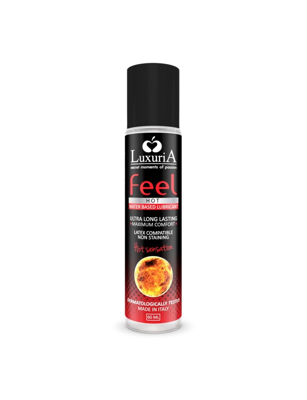 LUXURIA FEEL HOT SENSATION SCHMIERMITTEL AUF WASSERBASIS 60 ML LUXURIA FEEL HOT SENSATION SCHMIERMITTEL AUF WASSERBASIS 60 ML