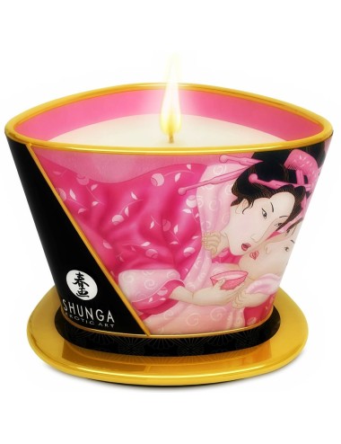 MINI CARESS VON CANDLELIGHT MASSAGE CANDLE ROSE APHRODISIA