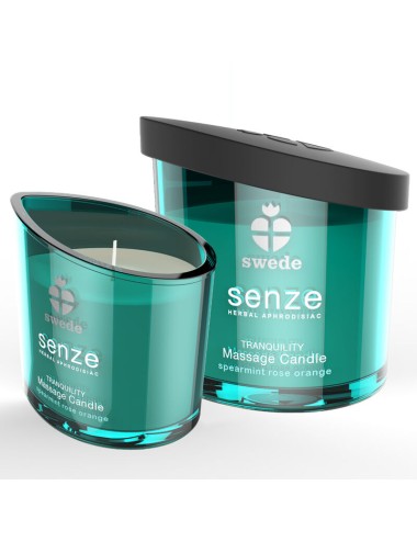 SWEEDE SENZE TRANQUILLITY MASSAGEKERZE - SPEARMINT