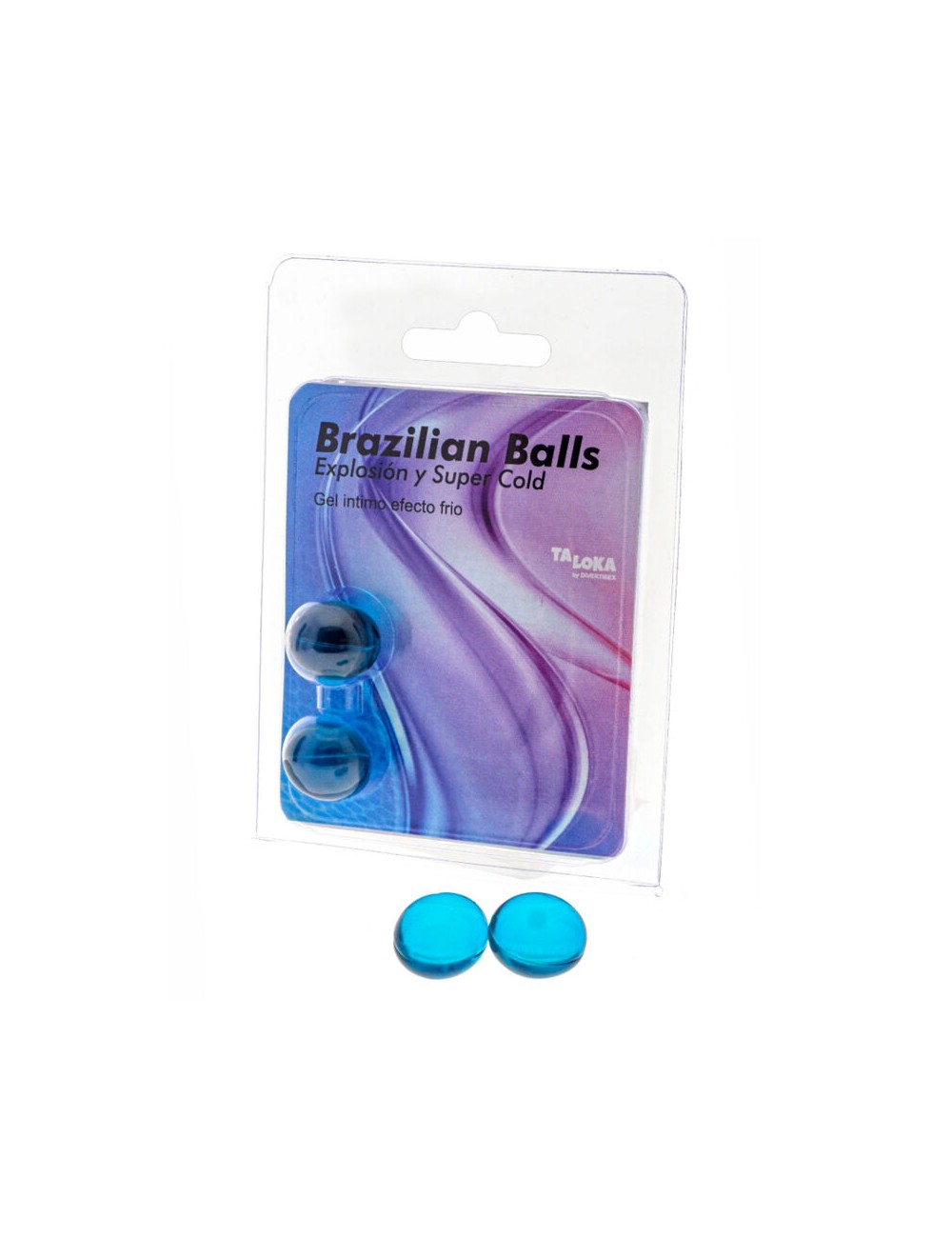 TALOKA - 2 BRASILIANISCHE KUGELN SPANNENDES GEL MIT KALTEM EFFEKT