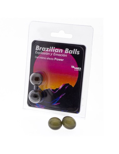 TALOKA - 2 BRASILIANISCHE BÄLLE POWER EFFECT AUFREGENDES GEL