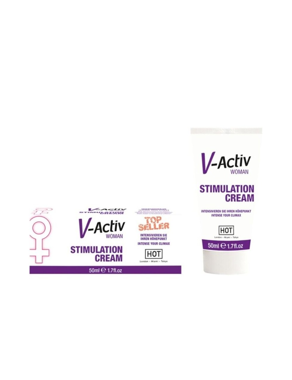 HOT - V-ACTIV STIMULATIONSCREME FRAU 50ML HOT - V-ACTIV STIMULATIONSCREME FRAU 50ML