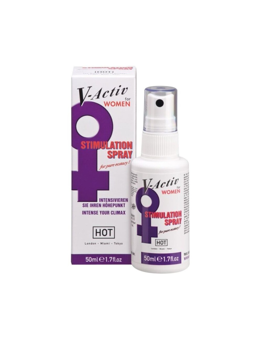 HEISS - V-ACTIV PENIS POWER SPRAY FRAUEN 50ML HEISS - V-ACTIV PENIS POWER SPRAY FRAUEN 50ML