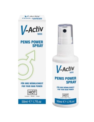 HEISS - V-ACTIV PENIS POWER SPRAY MÄNNER 50ML