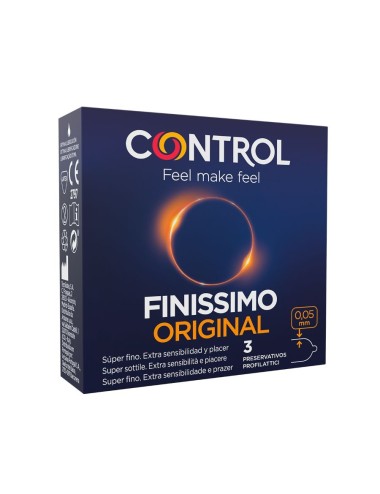 CONTROL FINISSIMO CONDOMS 3 UNITS