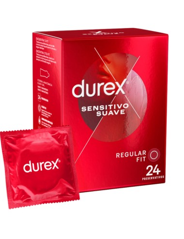 WEICHE EMPFINDLICHE DUREX 24 EINHEITEN