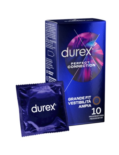 DUREX PERFECT CONNECTION SILIKON EXTRA SCHMIERUNG 10 EINHEITEN