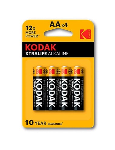 KODAK XTRALIFE ALKALINE BATTERIE AA LR6 BLISTER * 4