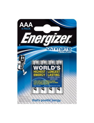 ENERGIZER ULTIMATE LITHIUM LITHIUM BATTERIE AAA L92 LR03 1