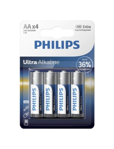 PHILIPS ULTRA ALKALIBATTERIE AA LR6 4 EINHEIT