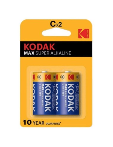 KODAK MAX ALKALINE BATTERIE C LR14 2 EINHEIT