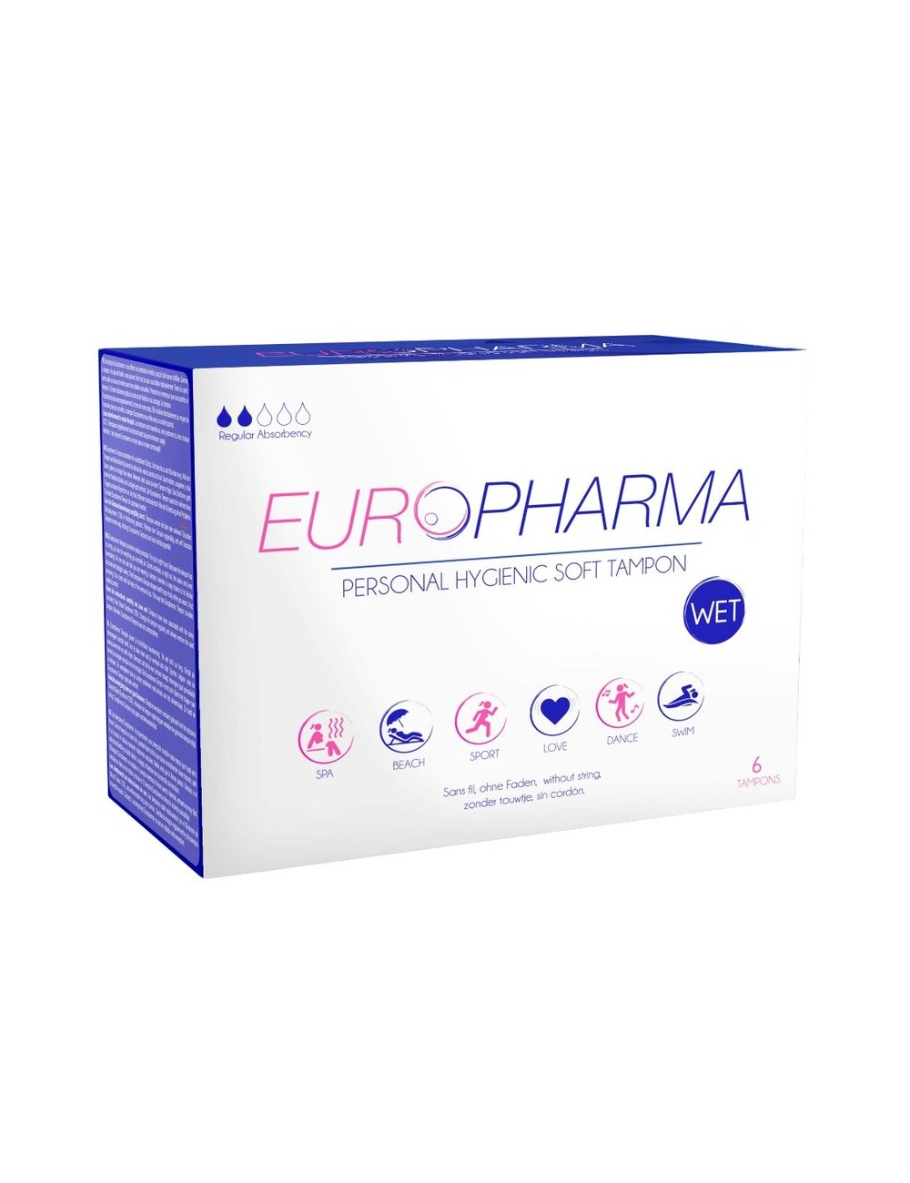 EUROPHARMA TAMPONS AKTION TAMPONS 6 STÜCK