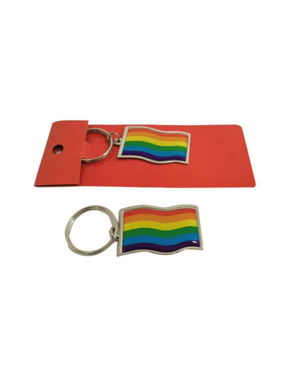 STOLZ - LGBT FLAGGE KEYCHAIN STOLZ - LGBT FLAGGE KEYCHAIN