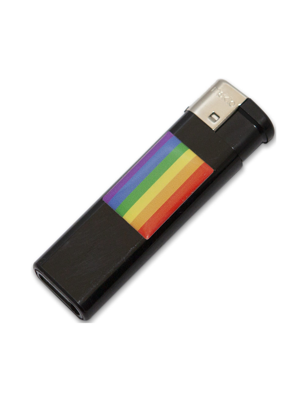 STOLZ ? HELLERES SCHWARZ MIT LGBT-FLAGGE STOLZ ? HELLERES SCHWARZ MIT LGBT-FLAGGE