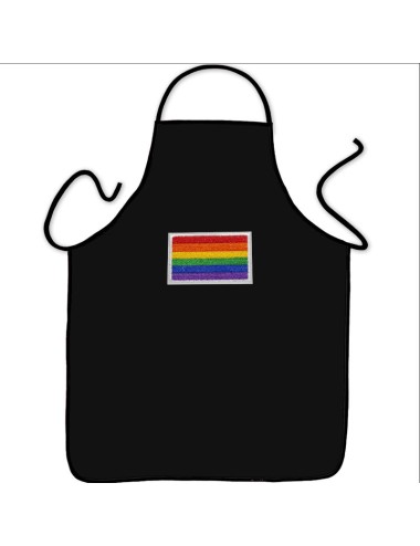 STOLZ - KOCHSCHÜRZE MIT DER LGBT-FLAGGE