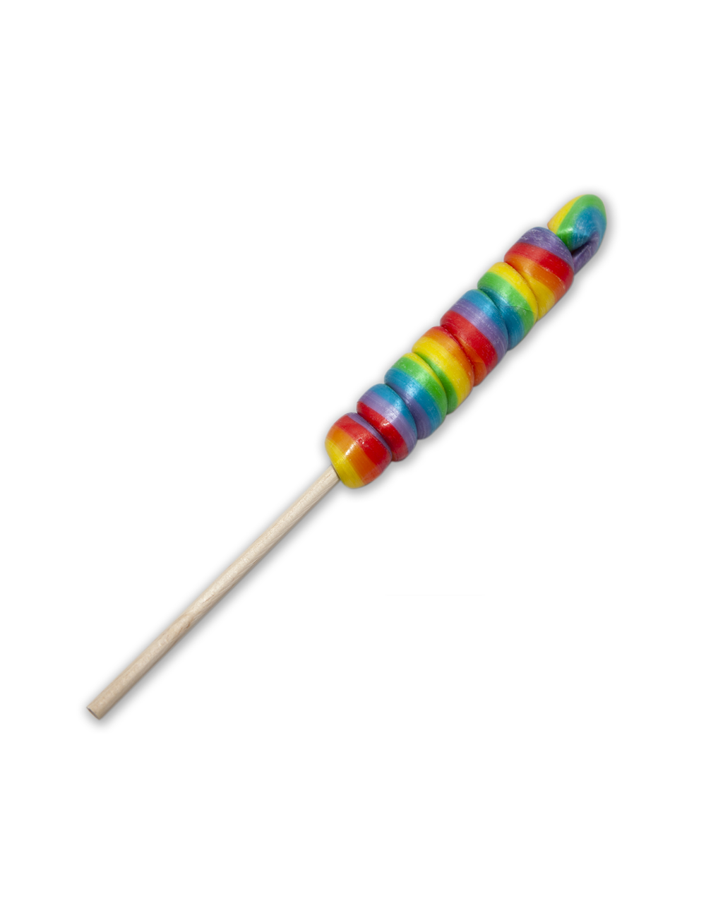 PRIDE - BIG LOLLIPOP WITH THE LGBT FLAG FOR CHULO PRIDE - BIG LOLLIPOP WITH THE LGBT FLAG FOR CHULO