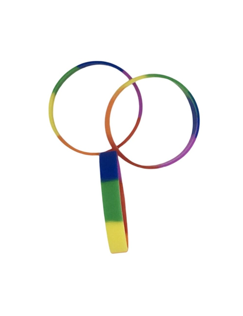 PRIDE - LGBT FLAG SILIKONARMBAND PRIDE - LGBT FLAG SILIKONARMBAND