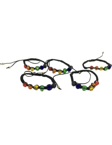 PRIDE - LGBT-FLAGGEN-PERLEN-ARMBAND