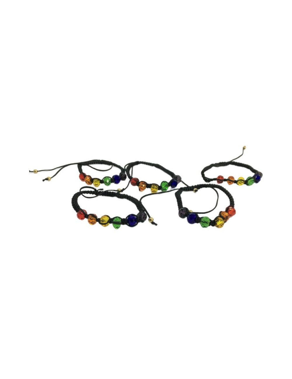 PRIDE - LGBT-FLAGGEN-PERLEN-ARMBAND PRIDE - LGBT-FLAGGEN-PERLEN-ARMBAND