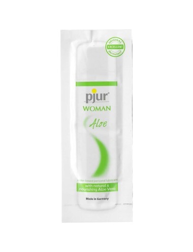 PJUR WOMAN SCHMIERMITTEL AUF ALOE-WASSERBASIS 2 ML