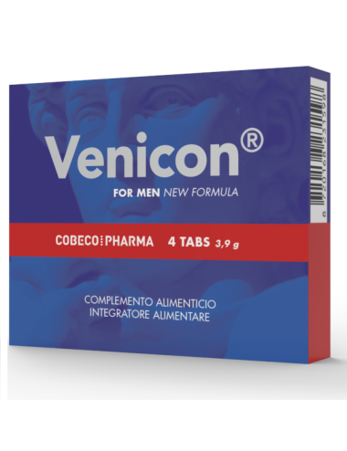 VENICON FOR MEN 4 TABS /en/de/fr/es/it/nl/