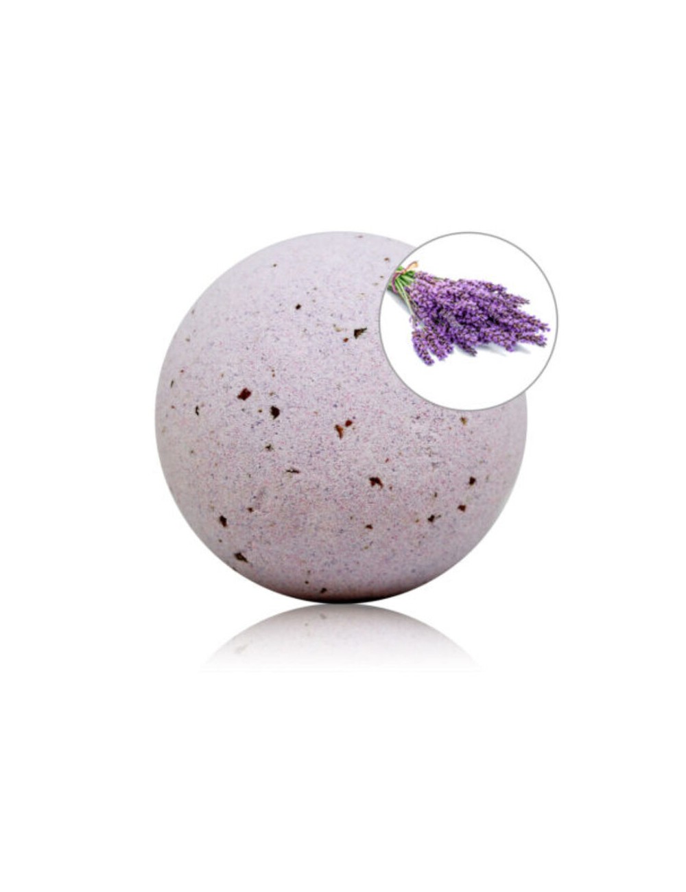 TALOKA - LAVENDEL DUFTENDE BADEBOMBE MIT ROSENBLÄTTERN TALOKA - LAVENDEL DUFTENDE BADEBOMBE MIT ROSENBLÄTTERN