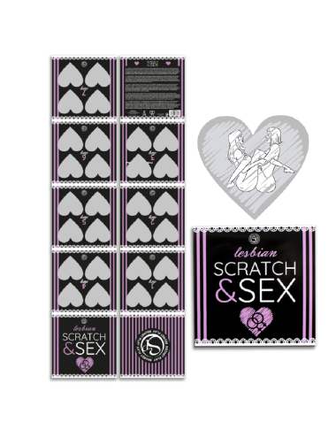 SECRETPLAY SCRATCH & SEX JUEGO PAREJAS POSTURAS LESBICAS (ES/EN/FR/PT/DE)