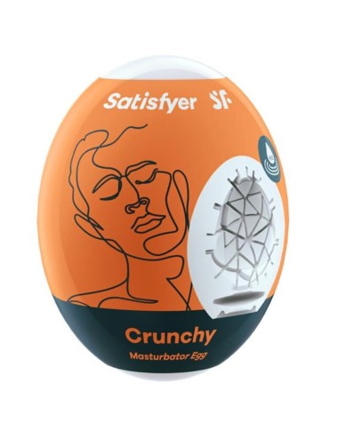 SATISFYER CRUNCHY MASTURBATOR EGG