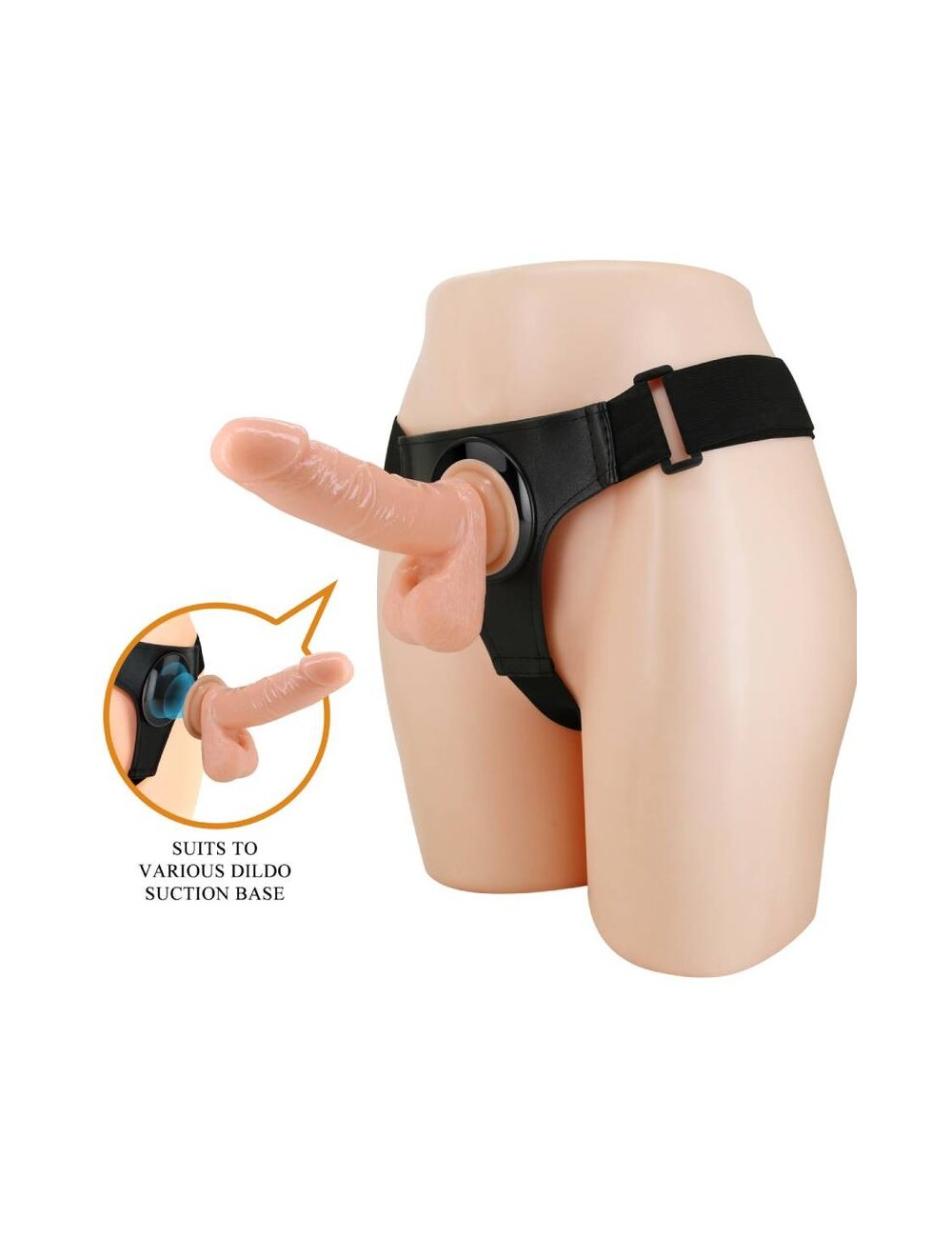 PRETTY LOVE - HARNESS BRIEFS UNIVERSAL HARNESS MIT DILDO TOM 20 CM NATUR PRETTY LOVE - HARNESS BRIEFS UNIVERSAL HARNESS MIT DILDO TOM 20 CM NATUR