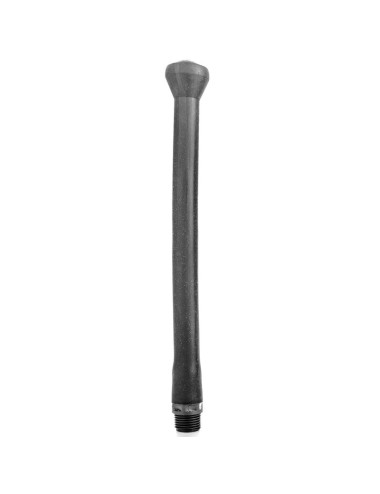 GANZ SCHWARZ SILIKON ANAL DOUCHE STOPPER 27CM