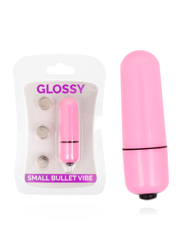 GLOSSY SMALL BALA VIBRADORA ROSA INTENSO