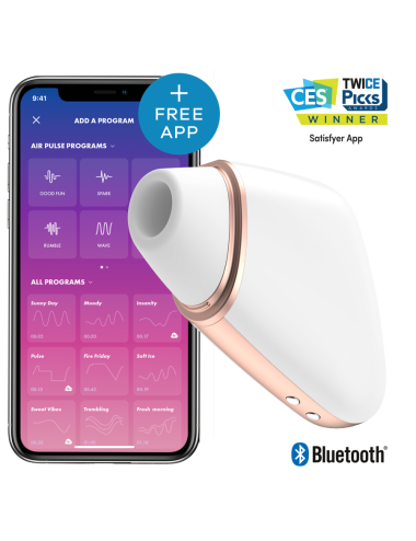 SATISFYER CONNECT LIEBE DREIECK - WEISS
