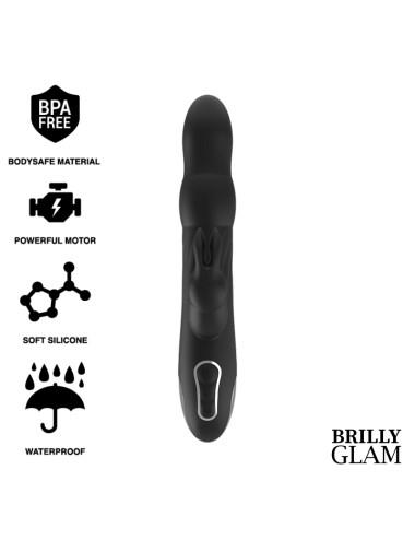 BRILLY GLAM MOEBIUS RABBIT VIBRATOR & ROTATOR WATCHME WIRELESS TECHNOLOGY KOMPATIBEL