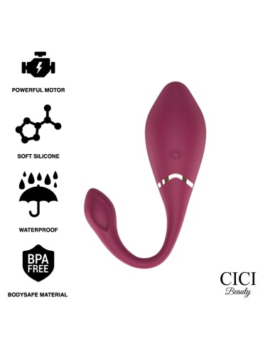 CICI BEAUTY PREMIUM SILIKON EI VIBRATOR FERNBEDIENUNG