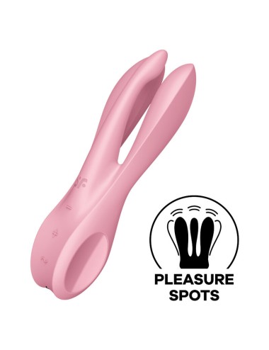 SATISFYER DREIER 1 VIBRATOR - ROSA
