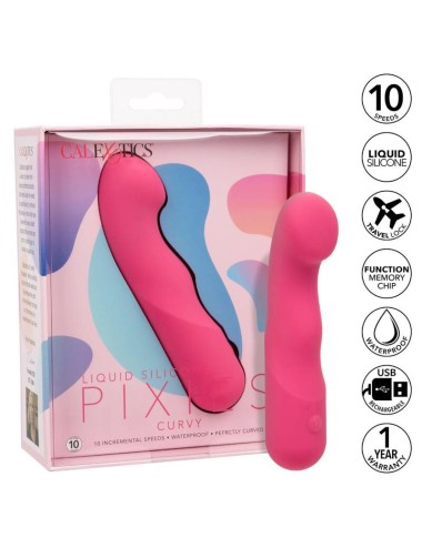 CALIFORNIA EXOTICS PIXIES CURVY PINK